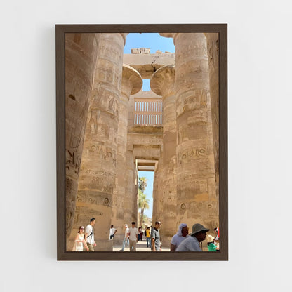 ap-karnak temple complex-6 cadre Bois foncé