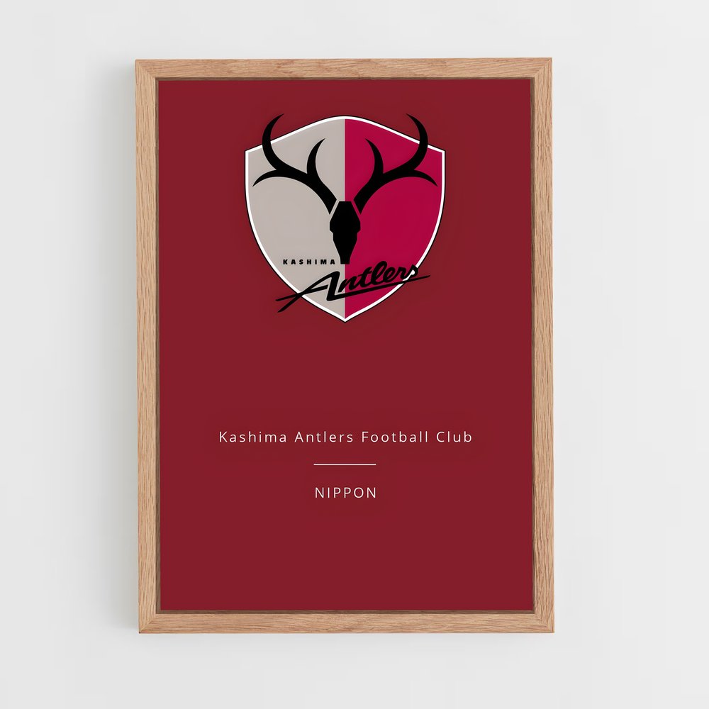 ap-kashima antlers-11 cadre Bois clair