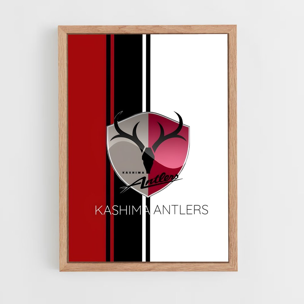 ap-kashima antlers-7 cadre Bois clair