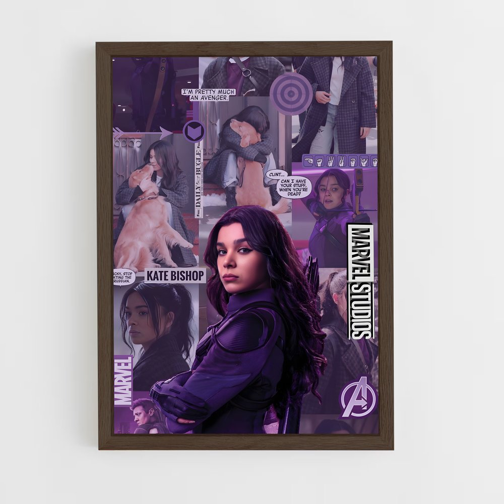 ap-kate bishop-2 cadre Bois foncé