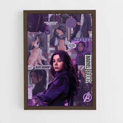 ap-kate bishop-2 cadre Bois foncé
