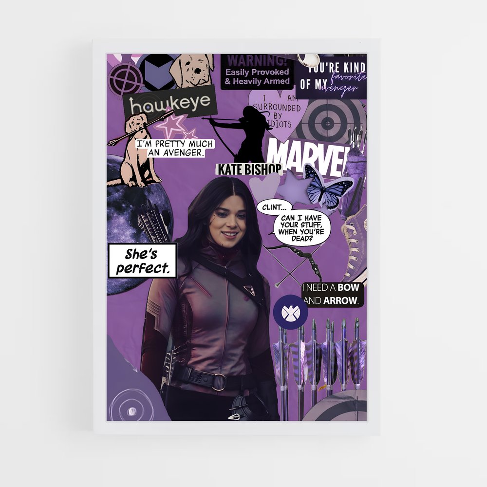 ap-kate bishop-5 cadre Blanc