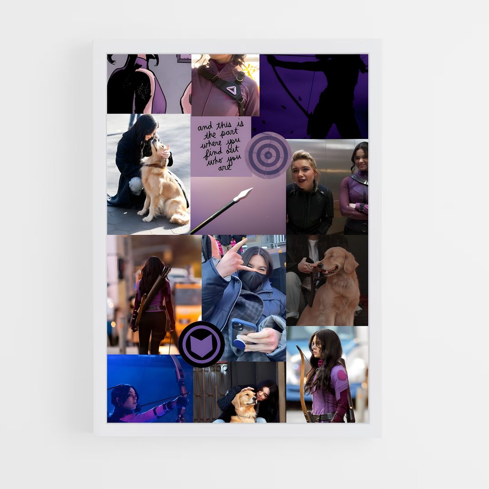 ap-kate bishop-7 cadre Blanc