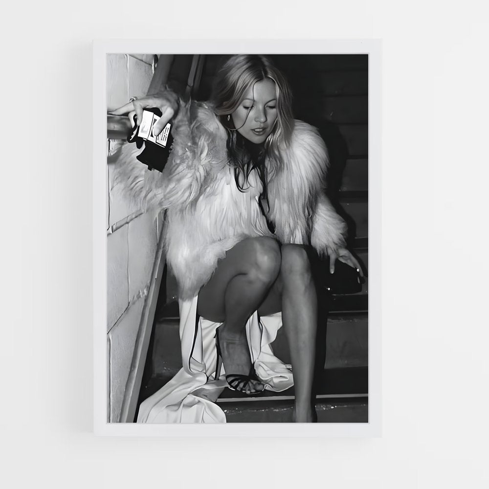 ap-kate moss-7 cadre Blanc