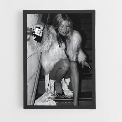 ap-kate moss-7 cadre Noir