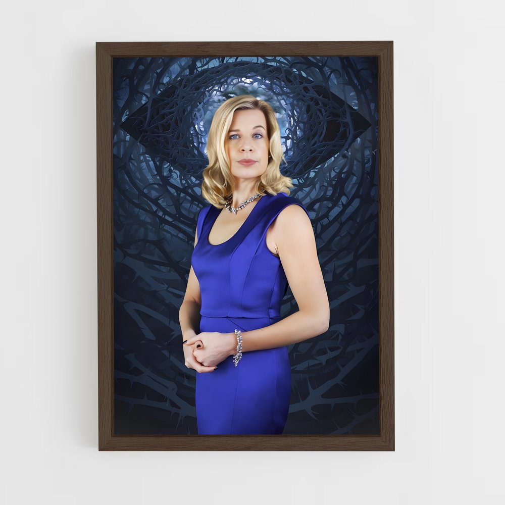 ap-katie hopkins-1 cadre Bois foncé