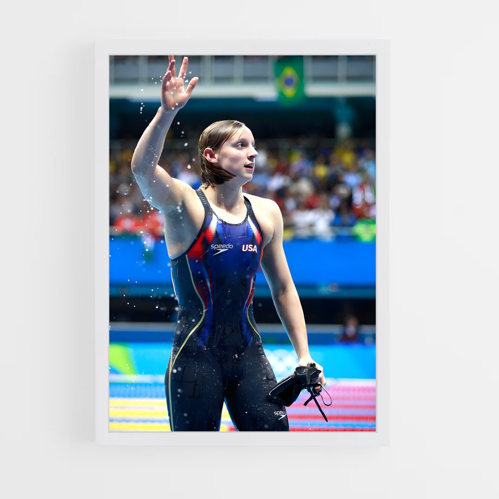 ap-katie ledecky-1 cadre Blanc