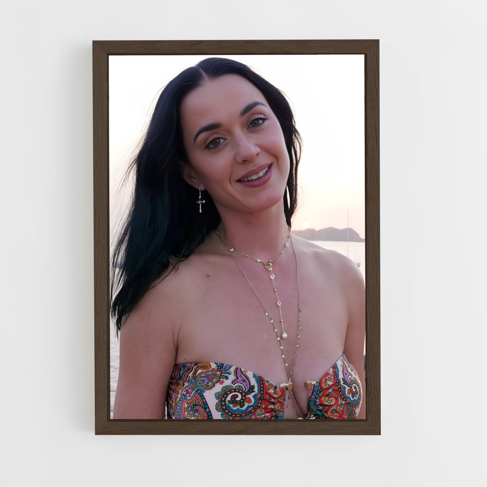 ap-katy perry-8 cadre Bois foncé