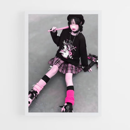 ap-kawaii fashion-1 cadre Blanc