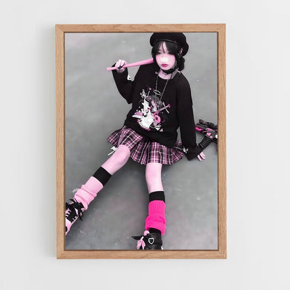ap-kawaii fashion-1 cadre Bois clair