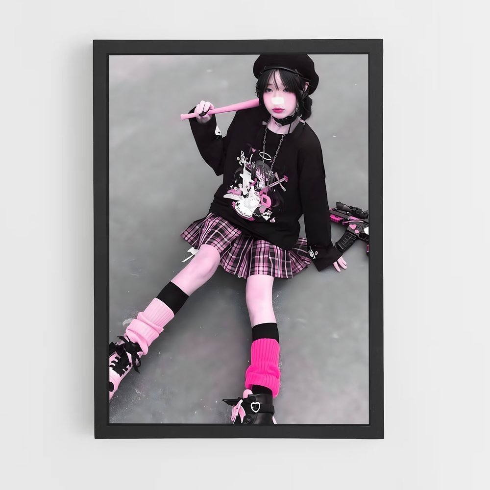 ap-kawaii fashion-1 cadre Noir