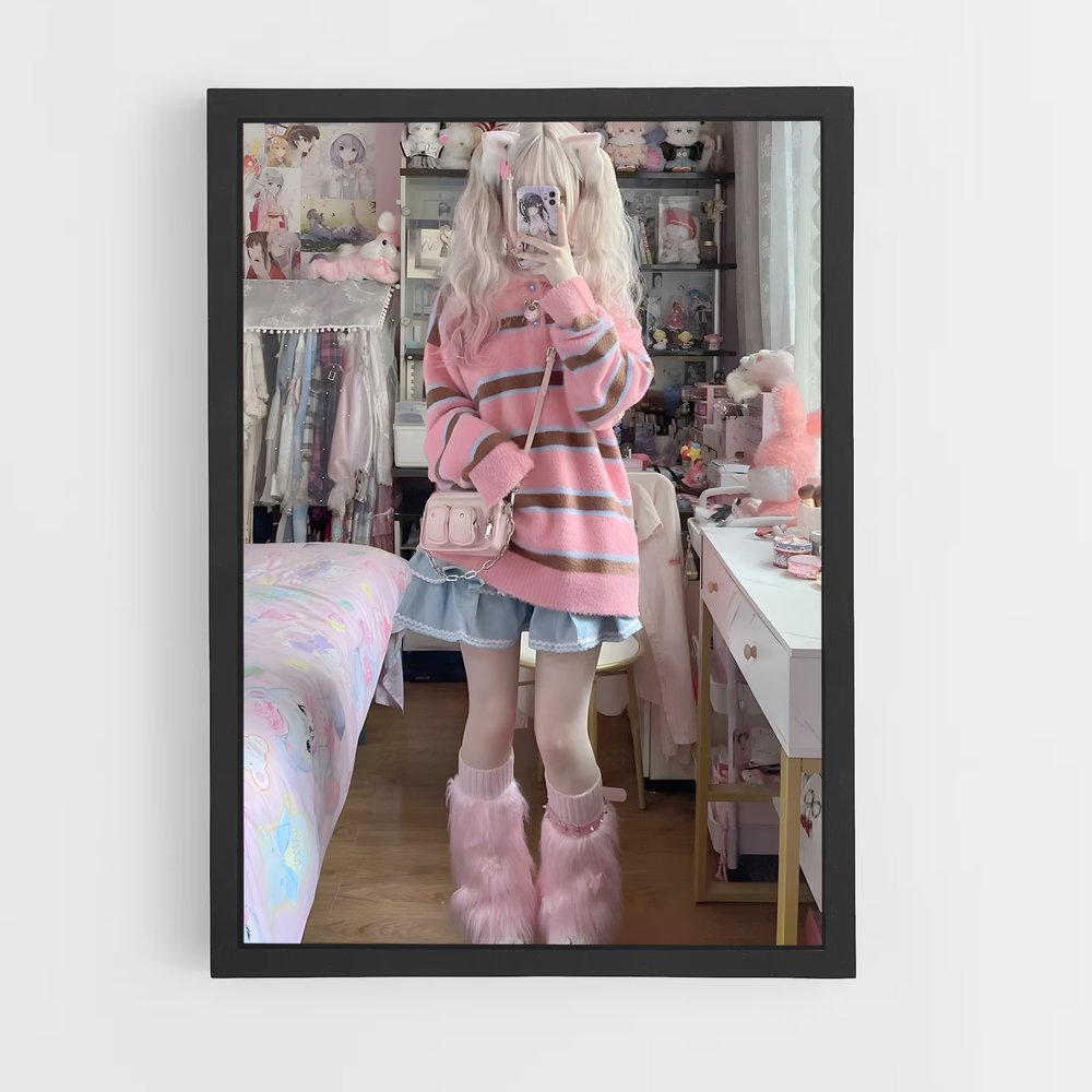 ap-kawaii fashion-4 cadre Noir