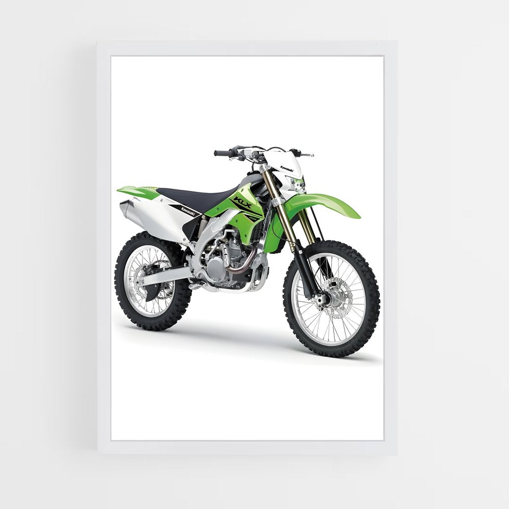 ap-kawasaki kx450-1 cadre Blanc