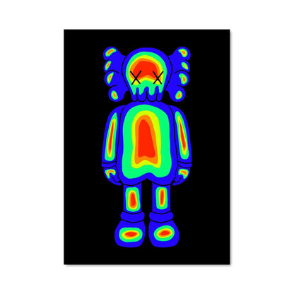 Poster Bear Rainbow