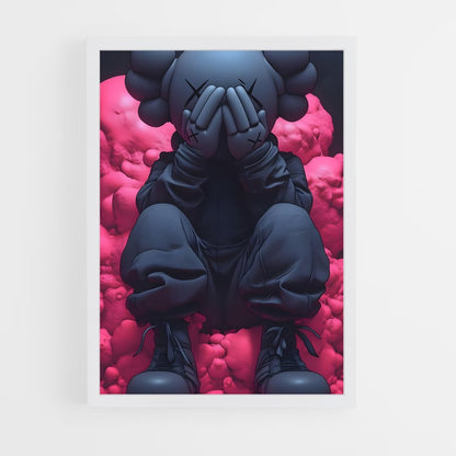 ap-kaws-13 cadre Blanc