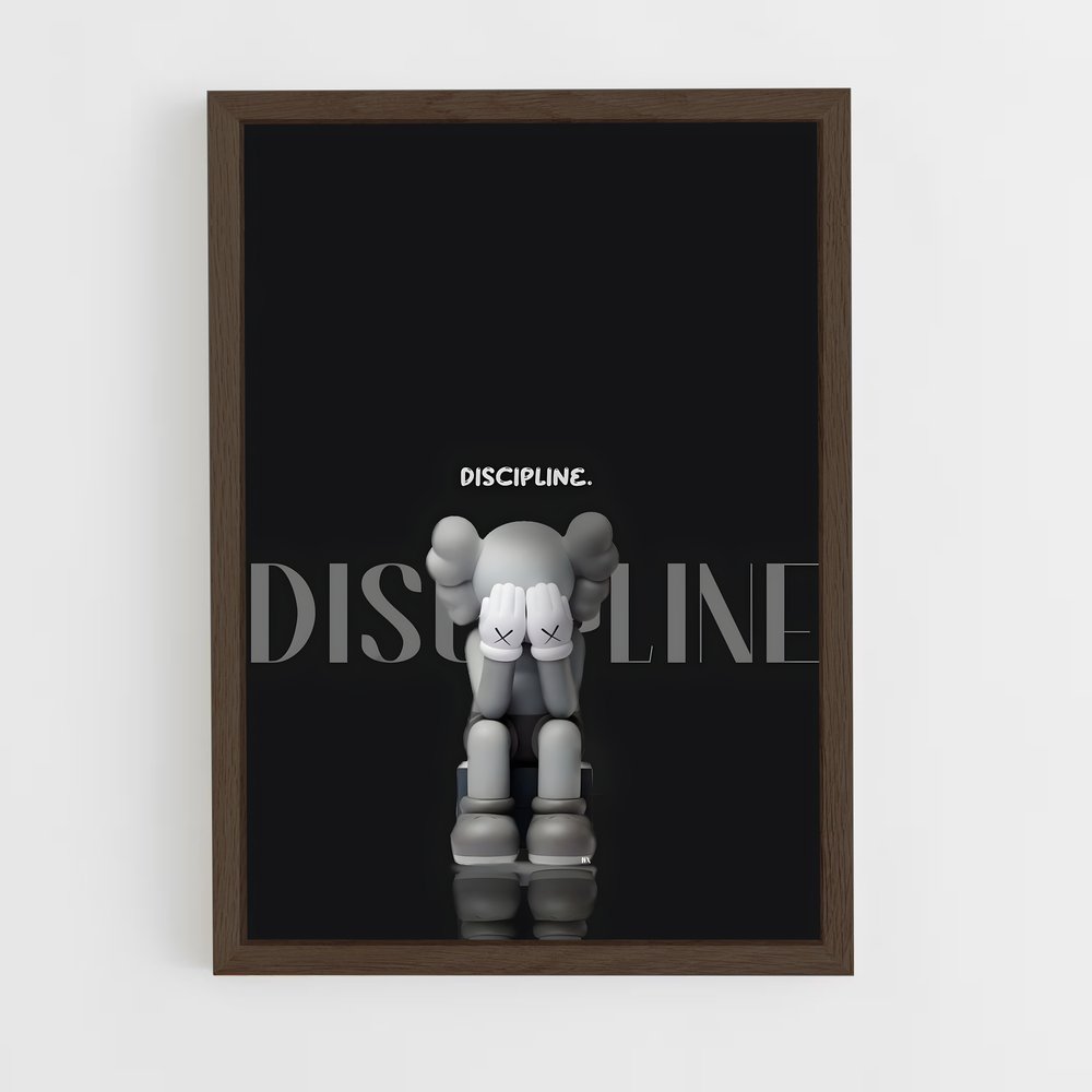 ap-kaws-9 cadre Bois foncé