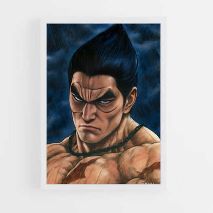 ap-kazuya mishima-1 cadre Blanc
