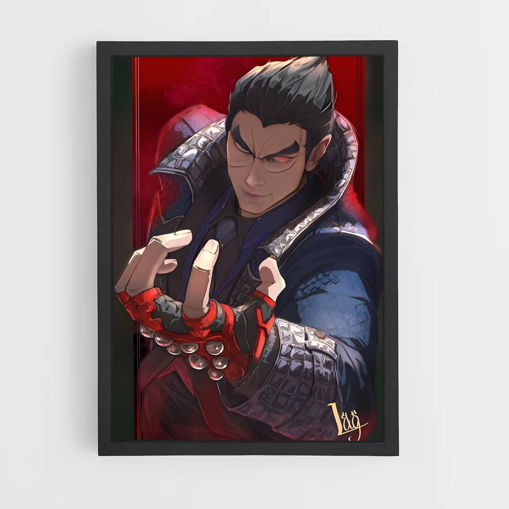ap-kazuya mishima-2 cadre Noir