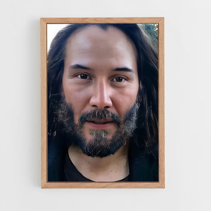 ap-keanu reeves-11 cadre Bois clair