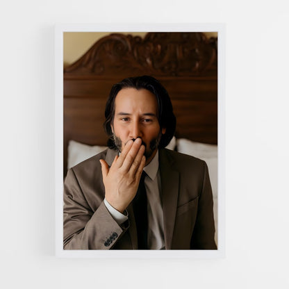 ap-keanu reeves-9 cadre Blanc