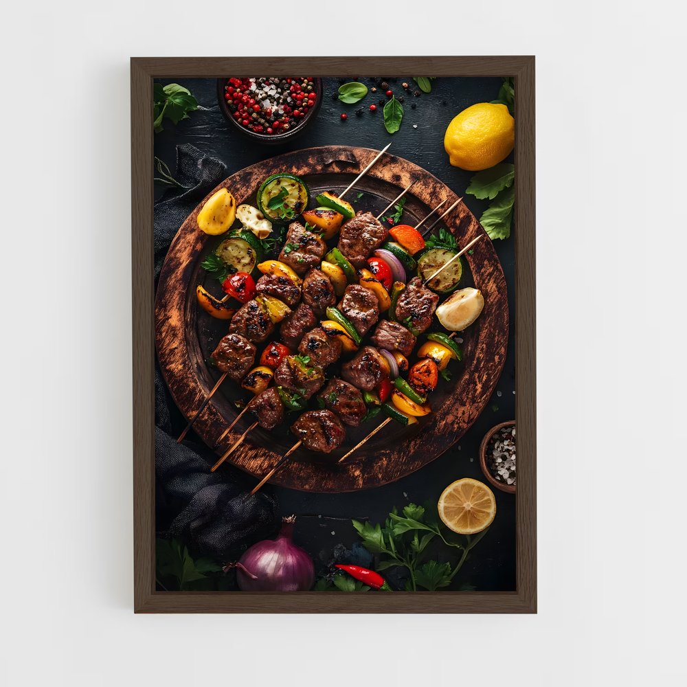 ap-kebab-10 cadre Bois foncé