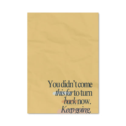 Poster Continuez à Avancer