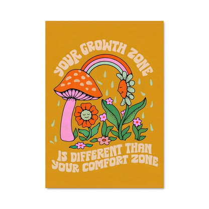 Poster Champignon Arc-en-Ciel