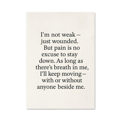 Poster Keep moving 26770