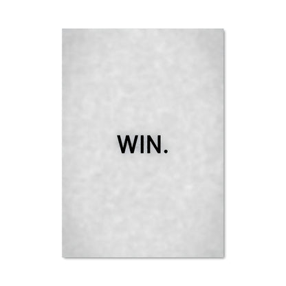 Poster Vainqueur Noir