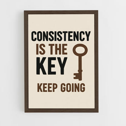 ap-keep going-9 cadre Bois foncé
