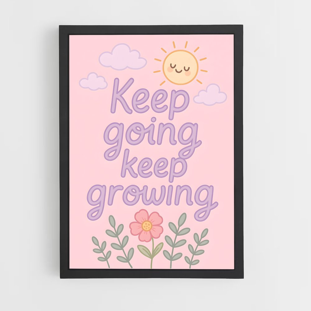 ap-keep growing-1 cadre Noir