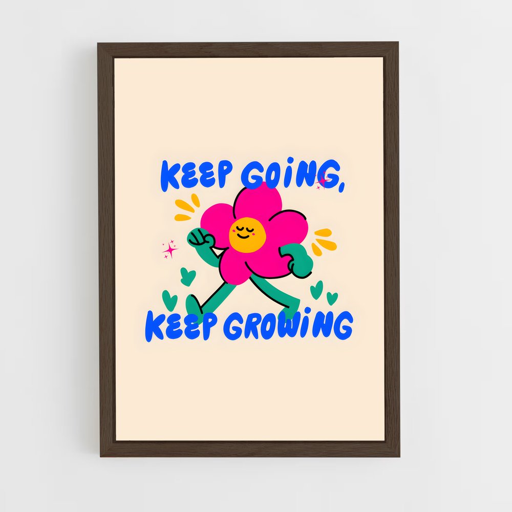 ap-keep growing-2 cadre Bois foncé