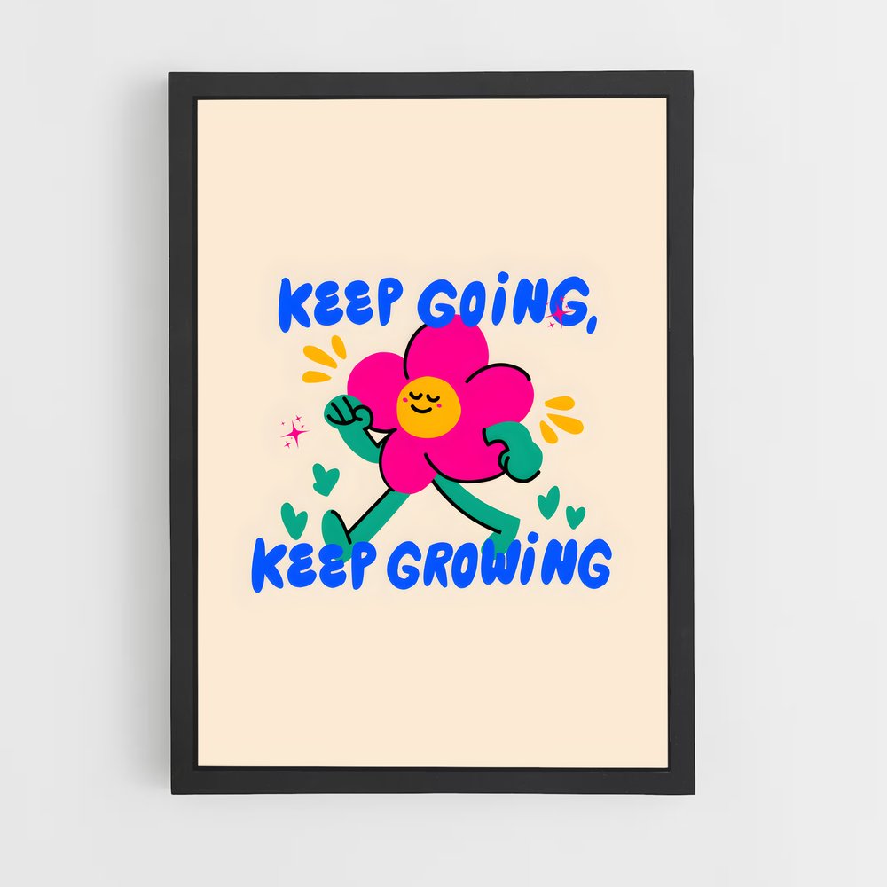 ap-keep growing-2 cadre Noir