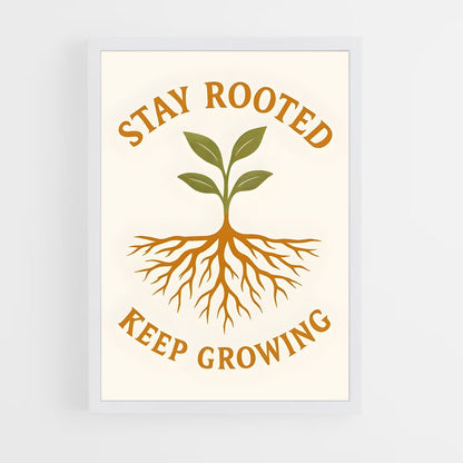 ap-keep growing-4 cadre Blanc