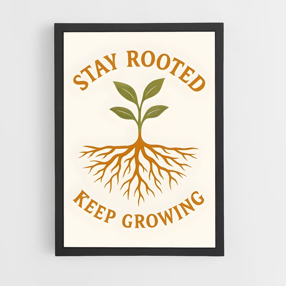 ap-keep growing-4 cadre Noir