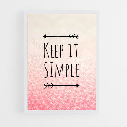 ap-keep it simple-6 cadre Blanc