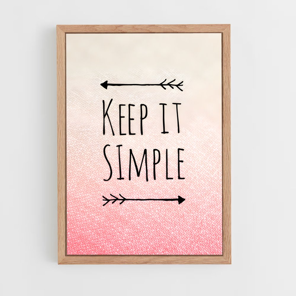 ap-keep it simple-6 cadre Bois clair