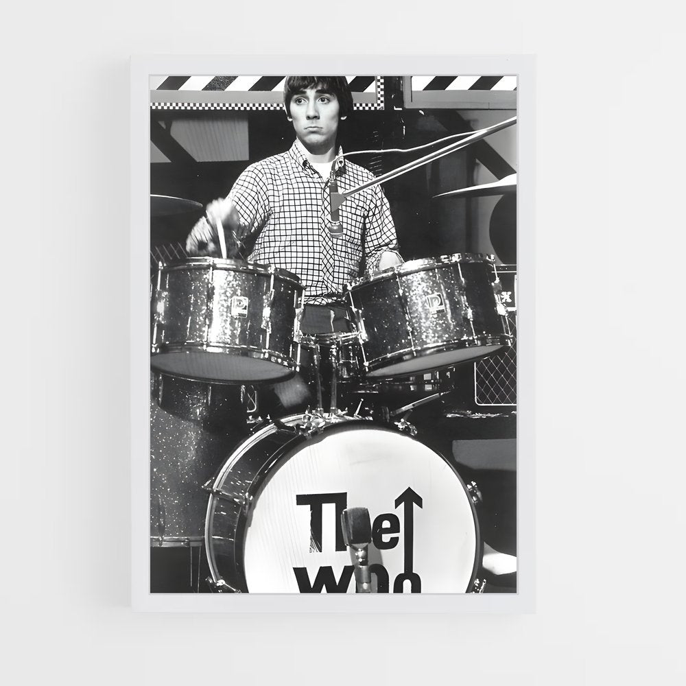 ap-keith moon-3 cadre Blanc