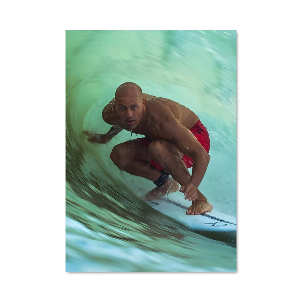 Poster Surf à la Kelly