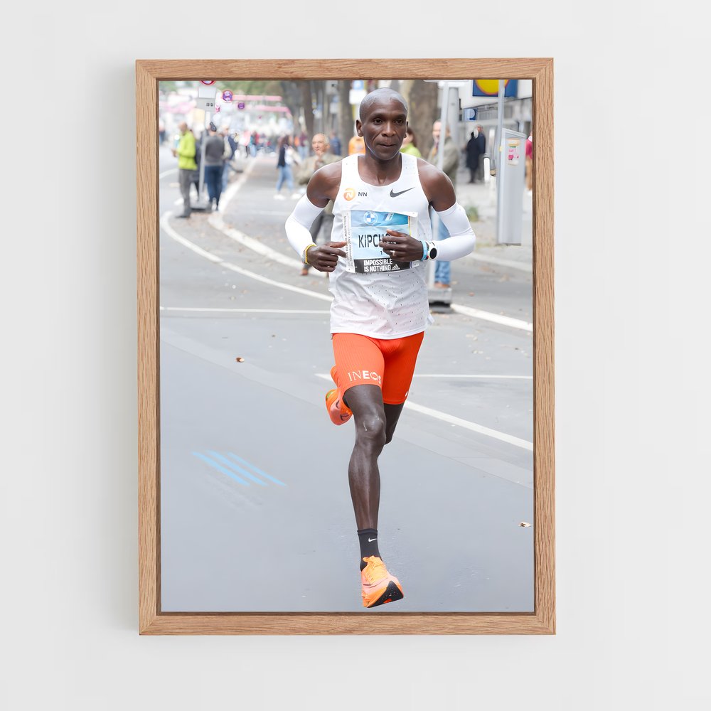 ap-kelvin kiptum-1 cadre Bois clair