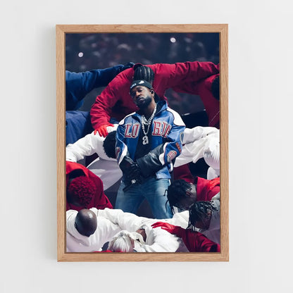 ap-kendrick lamar-1 cadre Bois clair
