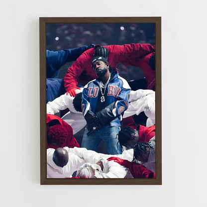 ap-kendrick lamar-1 cadre Bois foncé