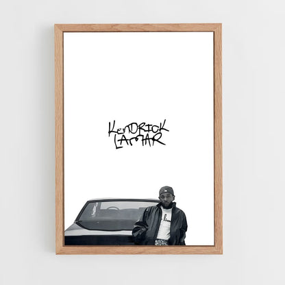 ap-kendrick lamar-10 cadre Bois clair