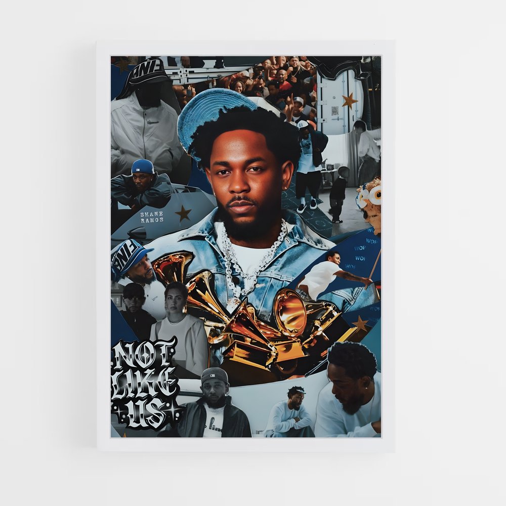 ap-kendrick lamar-2 cadre Blanc