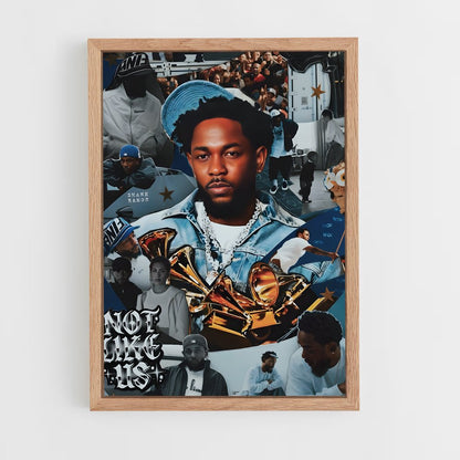 ap-kendrick lamar-2 cadre Bois clair