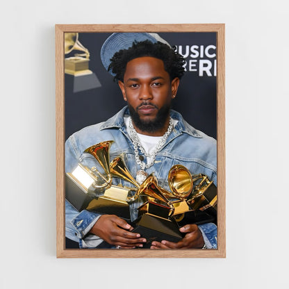 ap-kendrick lamar-5 cadre Bois clair