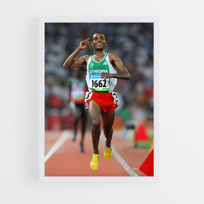 ap-kenenisa bekele-1 cadre Blanc