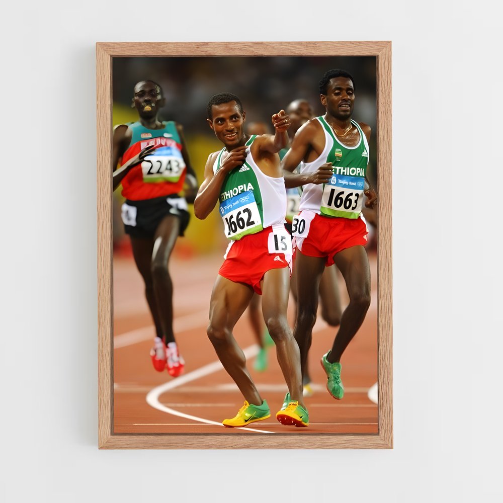 ap-kenenisa bekele-2 cadre Bois clair