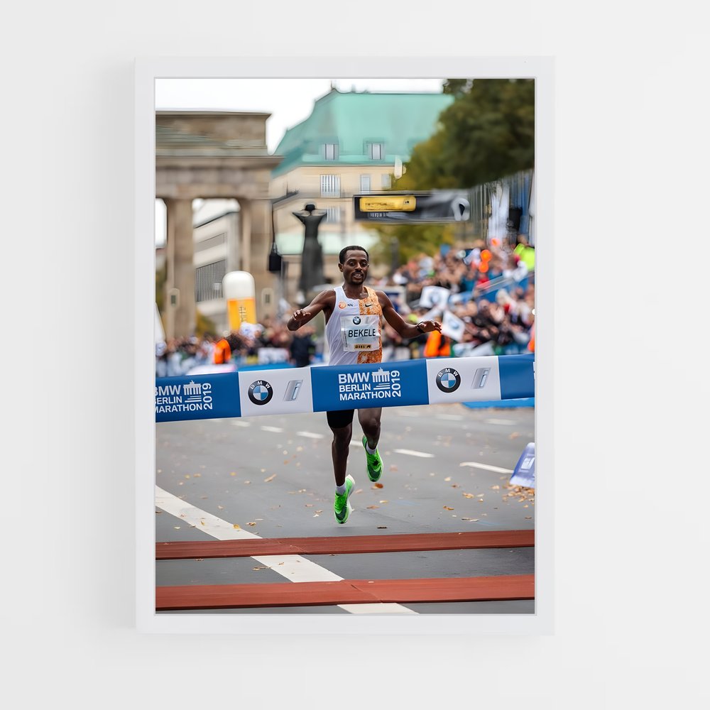 ap-kenenisa bekele-5 cadre Blanc