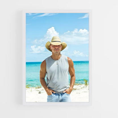ap-kenny chesney-1 cadre Blanc